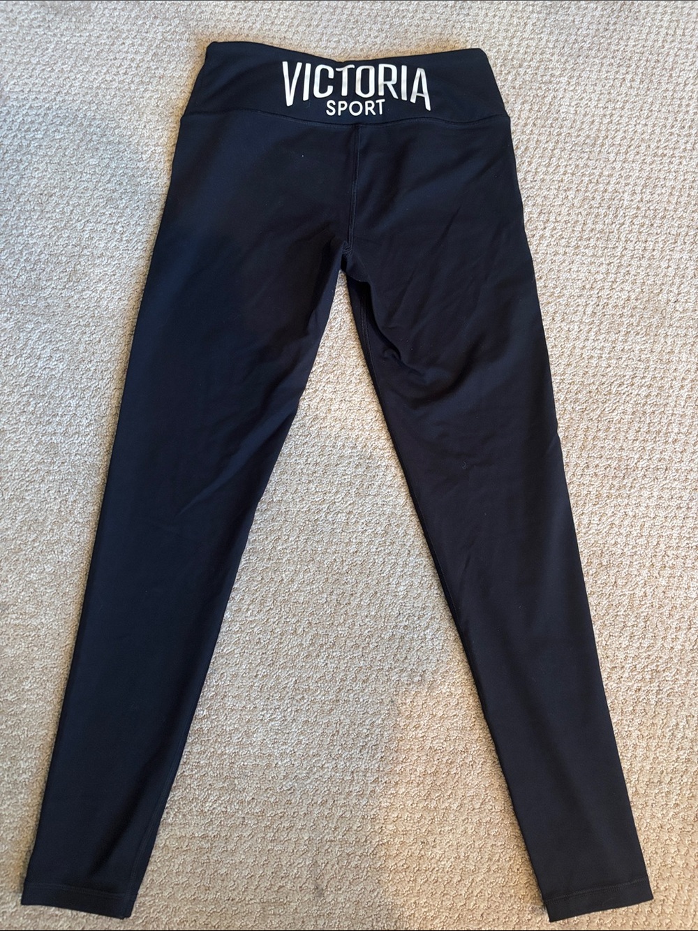 Worn Once Victoria's Secret Black Victoria Sport Leggings